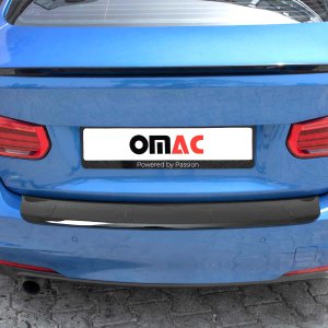 BMW 3 SERIES Rear Bumper Sill Cover - Omac - Acrylic - Gloss Black - '12-'19